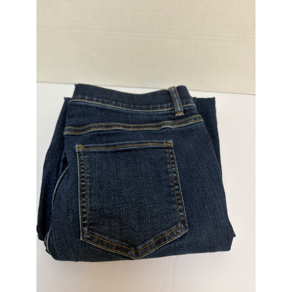 Spanx Flare Jeans Midnight Shade High Rise Pull On Stretch 20327R Size Large